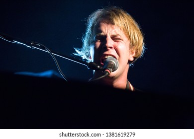 New York, New York - April 23 2019: Tom Odell Live In Concert At Irving Plaza