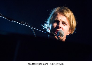 New York, New York - April 23 2019: Tom Odell Live In Concert At Irving Plaza