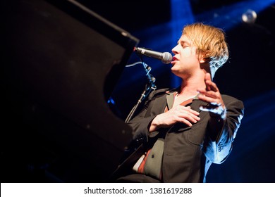 New York, New York - April 23 2019: Tom Odell Live In Concert At Irving Plaza