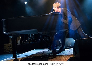 New York, New York - April 23 2019: Tom Odell Live In Concert At Irving Plaza