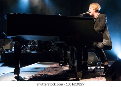 New York, New York - April 23 2019: Tom Odell Live In Concert At Irving Plaza