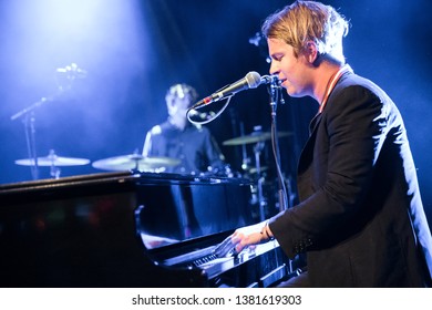 New York, New York - April 23 2019: Tom Odell Live In Concert At Irving Plaza