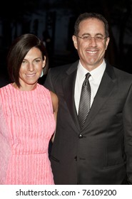 NEW YORK - APRIL 27: Jerry and Jessica Seinfeld attend Vanity Fair Party at Tribeca Film Festival at State Supreme Courthouse on April 27, 2011 in New York City