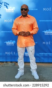 NEW YORK - AUGUST 25 Daymond John, Entrepreneur And Star Of ABC Shark Tank, At The Red Carpet Before US Open 2014 Opening Night Ceremony At National Tennis Center On August 25, 2014 In New York