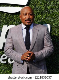 NEW YORK - AUGUST 27, 2018: Daymond John, Business Entrepreneur And Co-star Of ABC’s Hit Show “Shark Tank”, At The Red Carpet Before 2018 US Open Opening Night Ceremony At National Tennis Center In NY