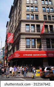 New York, New York - August 30, 2015 - The Strand Book Store In Manhattan