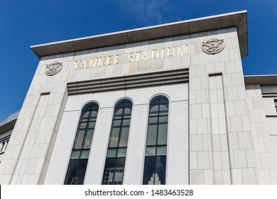 New York - Circa August 2019: Yankee Stadium Exterior And Facade. The New Yankee Stadium Was Completed In 2009 III