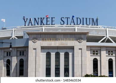 New York - Circa August 2019: Yankee Stadium Exterior And Facade. The New Yankee Stadium Was Completed In 2009 II