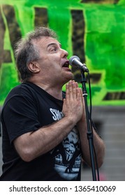 New York City - 16th September, 2012: American Singer And Spoken Word Artist Jello Biafra Giving A Speech At An Occupy Wall St Rally In Foley Square, NYC