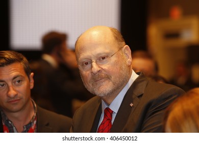 NEW YORK CITY - APRIL 14 2016: The New York State Republican Party Held A Gala In Honor Of New Mexico Governor Susana Martinez. Former GOP Mayorial Candidate Joe Lhota