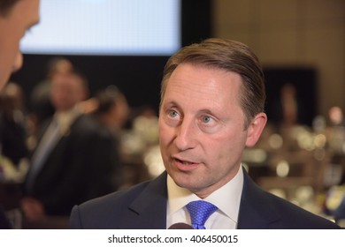 NEW YORK CITY - APRIL 14 2016: The New York State Republican Party Held A Gala In Honor Of New Mexico Governor Susana Martinez. Former NY Gubernatorial Candidate Rob Astorino