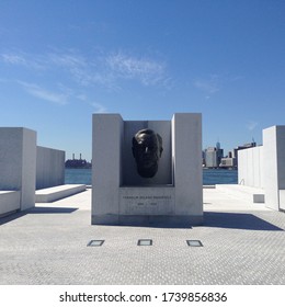 New York City - AUG 22th, 2015: Franklin D. Roosevelt Four Freedoms State Park