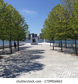 New York City - AUG 22th, 2015: Franklin D. Roosevelt Four Freedoms State Park