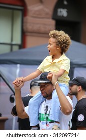 NEW YORK CITY - AUGUST 29 2105:  Spike Lee & His Production Company Staged A  Party On Stuyvesant Ave In Bed-Stuy To Celebrate The Renaming Of The Block For His Classic Film 