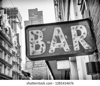 New York City Bar Sign