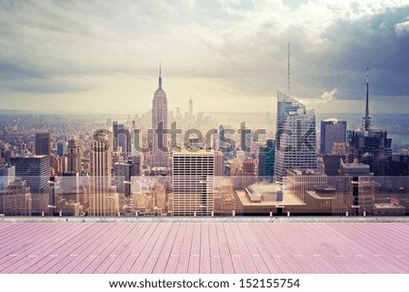 Similar – Foto Bild Skyline von Manhattan / New York