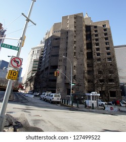 NEW YORK CITY - DECEMBER 27: The Metropolitan Correctional Center (MCC) In New York City, New York, On Sunday,  December 27, 2009.