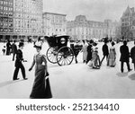 New York city, Fifth Avenue at 58th Street in Manhattan, photograph by Byron, ca. 1898