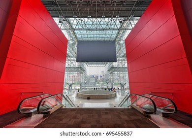 New York City - June 16, 2017: Jacob K. Javits Convention Center In New York City.