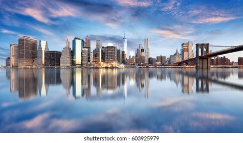 New York City, Manhattan, downtown, NYC, USA.