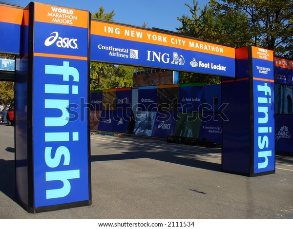 new york marathon finish line address