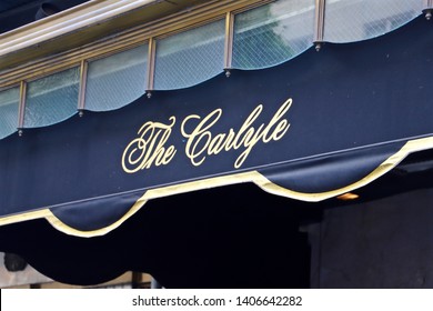 NEW YORK CITY MAY 23 2019:The Carlyle, A Rosewood Hotel 