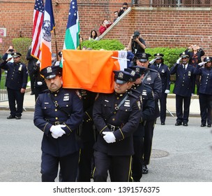 NEW YORK CITY - MAY 7 2019: Funeral Services Were Held For Queens County District Attorney Richard Brown At The Reform Synagogue Of Forest Hills