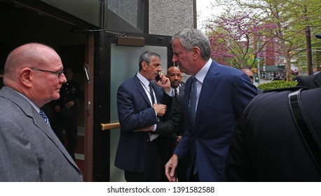 NEW YORK CITY - MAY 7 2019: Funeral Services Were Held For Queens County District Attorney Richard Brown At The Reform Synagogue Of Forest Hills