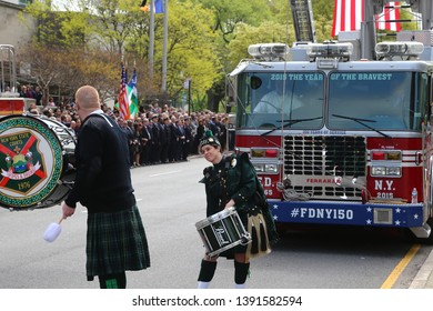 NEW YORK CITY - MAY 7 2019: Funeral Services Were Held For Queens County District Attorney Richard Brown At The Reform Synagogue Of Forest Hills