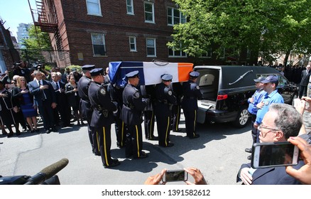 NEW YORK CITY - MAY 7 2019: Funeral Services Were Held For Queens County District Attorney Richard Brown At The Reform Synagogue Of Forest Hills