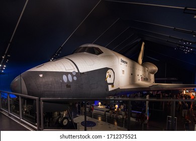 New York City, NY, USA - July 24, 2019: Nasa Space Shuttle Enterprise