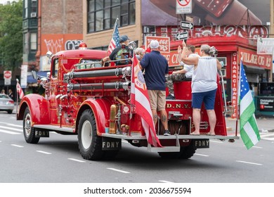 New York City, NY USA September 5, 2021 911 Father Mychal Judge Walk Of Remembrance. 