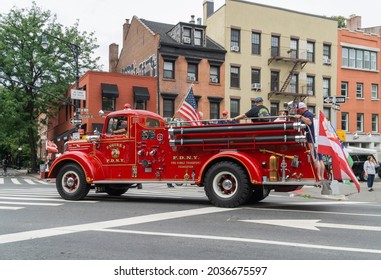 New York City, NY USA September 5, 2021 911 Father Mychal Judge Walk Of Remembrance. 