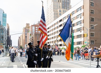 New York City, NY USA September 5, 2021 911 Father Mychal Judge Walk Of Remembrance. 