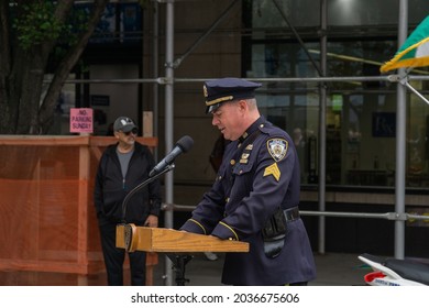 New York City, NY USA September 5, 2021 911 Father Mychal Judge Walk Of Remembrance. 