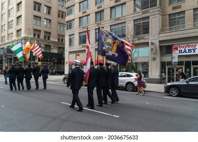 New York City, NY USA September 5, 2021 911 Father Mychal Judge Walk Of Remembrance. 