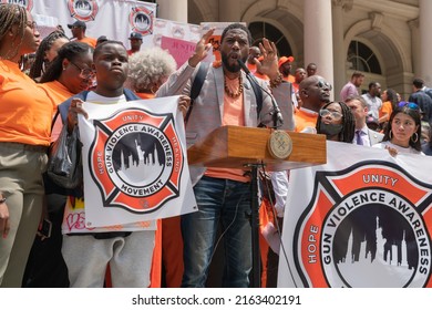 New York City, NY USA June 2, 2022. NYC Public Advocate Jumaane Williams Attends A Gun Violence Press Conference At City Hall. 