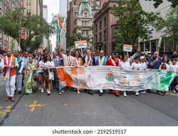 New York City, NY USA August 21,2022. NYC Mayor Eric Adams At The Idia Day Parade. 