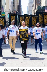 New York City, NY USA September 10, 2022. New York City Celebrated The 40th Annual Labor Day Parade.