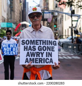 New York City, NY USA September 10, 2022. New York City Celebrated The 40th Annual Labor Day Parade.