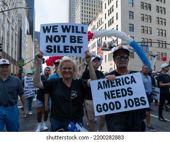 New York City, NY USA September 10, 2022. NYC Celebrates The 40th Annual Labor Day Parade In NYC.