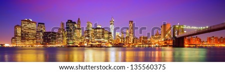 Similar – Foto Bild Blick über New York City in Midtown Manhattan