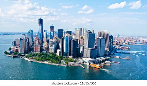 New York City Sky View - Shutterstock ID 118357066