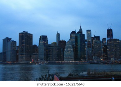 New York City Skyline from Brooklyn - Shutterstock ID 1682175643