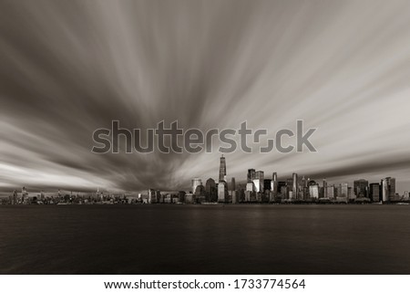 Similar – Foto Bild Skyline at dusk