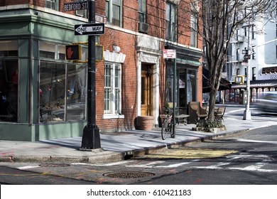 New York City street corner