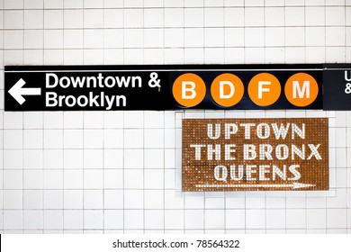 New York City Subway Sign