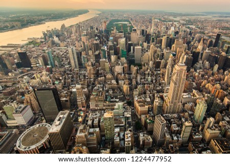 Similar – Image, Stock Photo Empire State Building