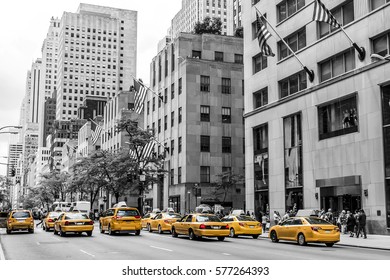 New York Black White Yellow High Res Stock Images Shutterstock