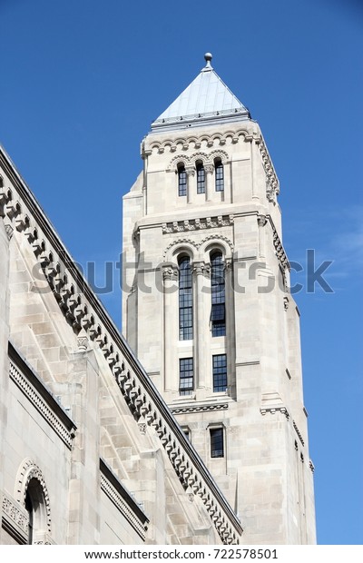 New York City Temple Emanuel Synagogue Stock Photo Edit Now 722578501